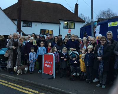 Stansted Community launches their campaign to save their Library