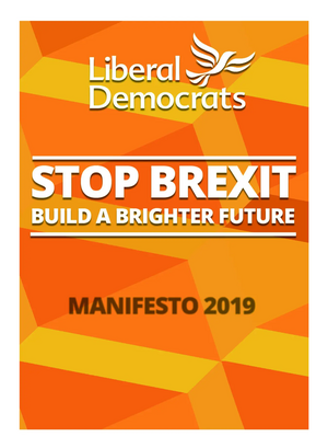 2019 GE Manifesto cover